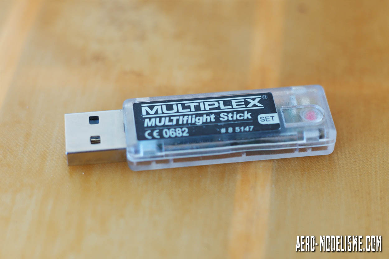 Multiflight Stick, la clef USB récepteur qui relie votre ordinateur à votre radiocommande