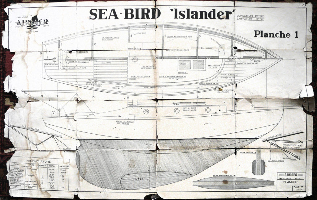 Plan De Modélisme Naval : Voilier RC ABBE FARIA – Pour Construire Soi-même